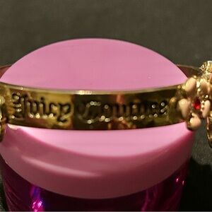 Juicy Couture Gold Floral Bracelet